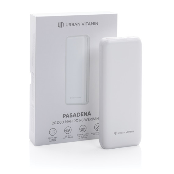 Powerbanka Urban Vitamin Pasadena 20 000 mAh 18W PD