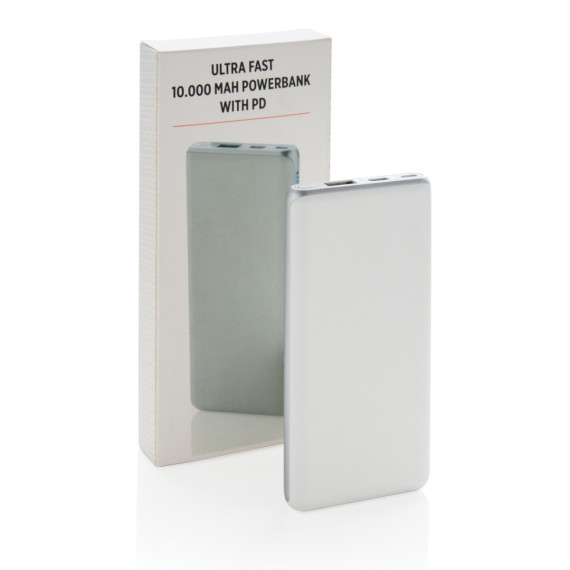 Super rychlá PD powerbanka 10 000 mAh
