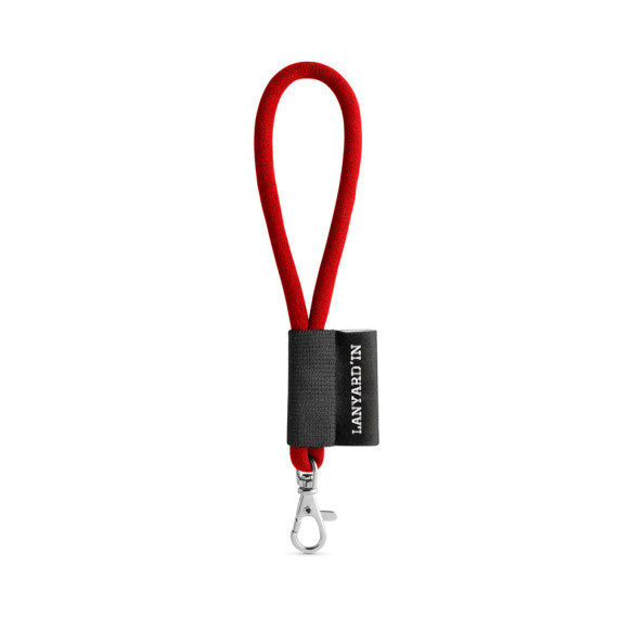 75090. SET Lanyard TUBE Short (Ø 7 mm) s karabinou 9 mm