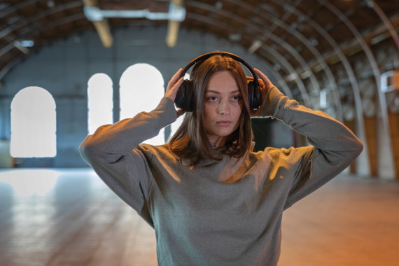 Sluchátka Urban Vitamin Palo Alto z RCS rec. plastu