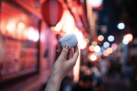 TWS sluchátka Liberty Pro z RCS recykl. plastu