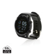 Fitness hodinky Fit Watch z RCS recykl. TPU - černá