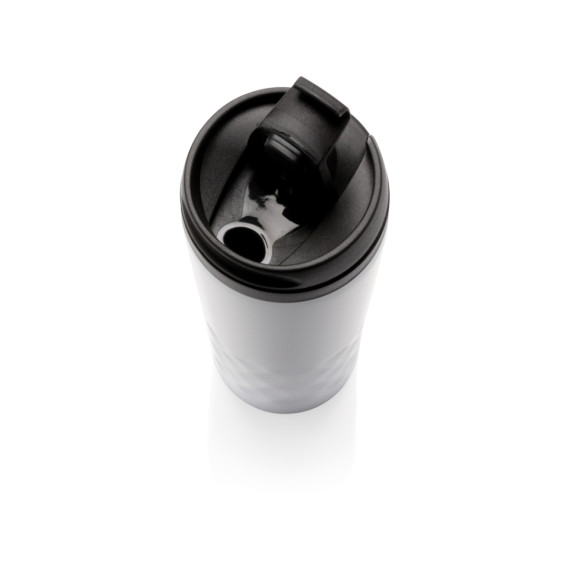 Termohrnek s částečným geometrickým vzorem