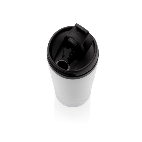 Termohrnek s částečným geometrickým vzorem