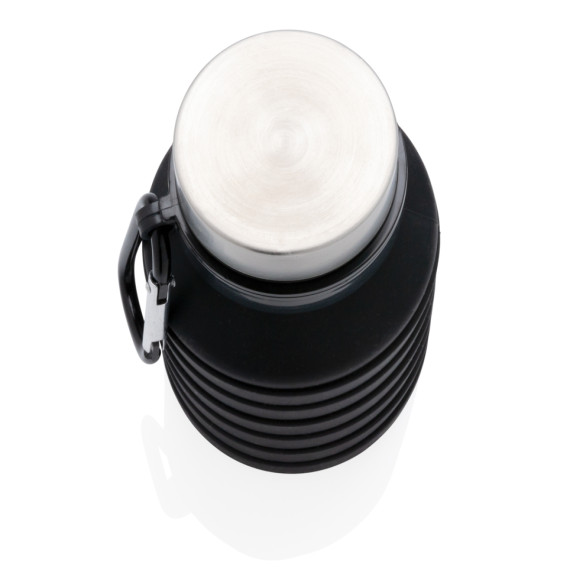 Nepropustná silikonová skládací lahev