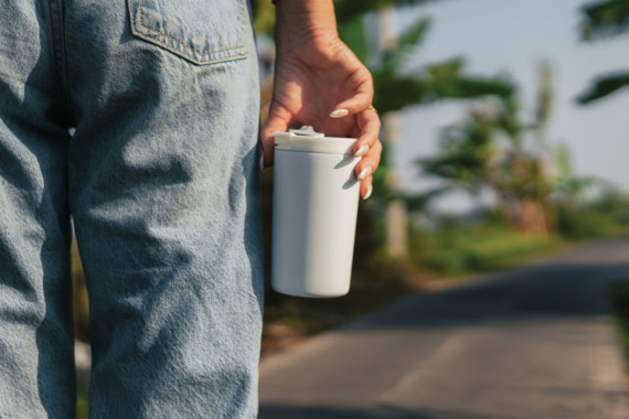 Nepropustný termohrnek na zámek z RCS recykl. oceli