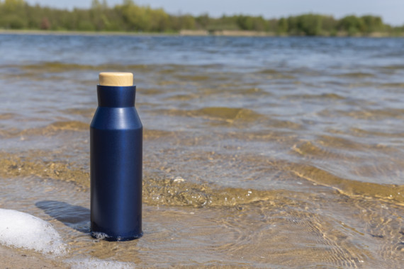 Termo lahev Gaia z RCS recyklované nerezové oceli