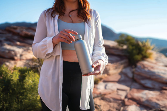 Termo lahev Impact z RCS recyklované nerezové oceli