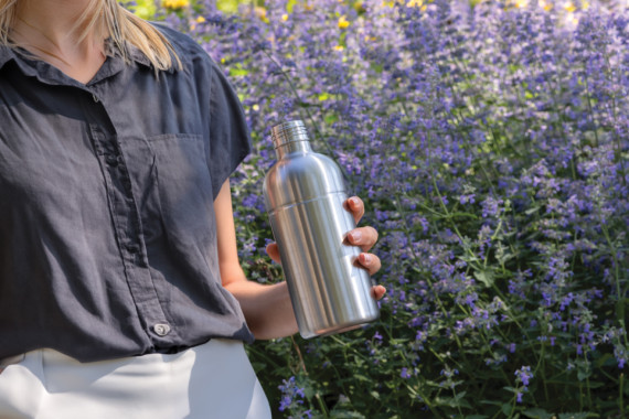 Lahev Soda na sycené nápoje z RCS recyklovaného hliníku