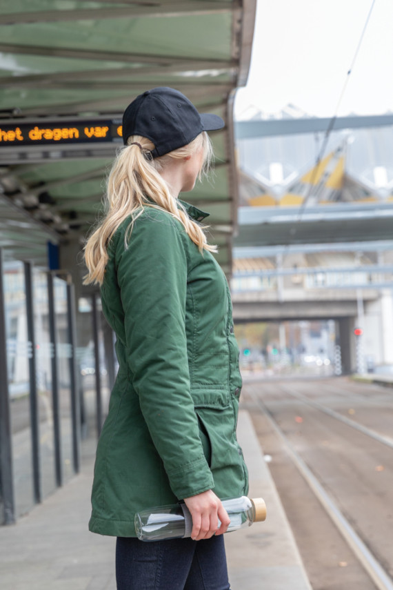 6 dílná kšiltovka Impact z 280g recyklované bavlny AWARE™