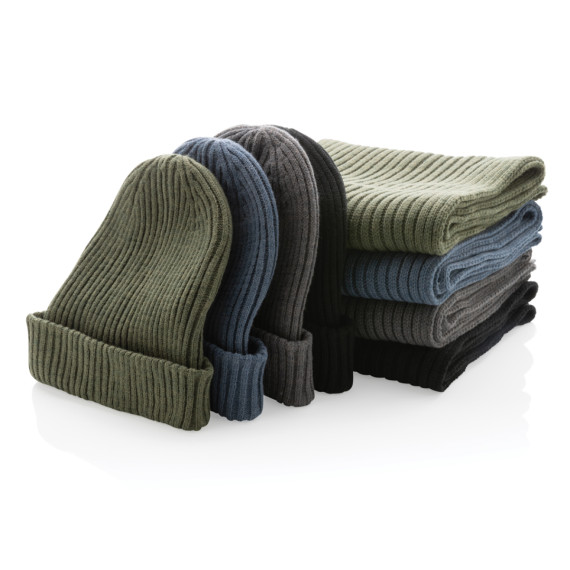 Dvojitě pletená beanie čepice Impact z Polylana® AWARE™