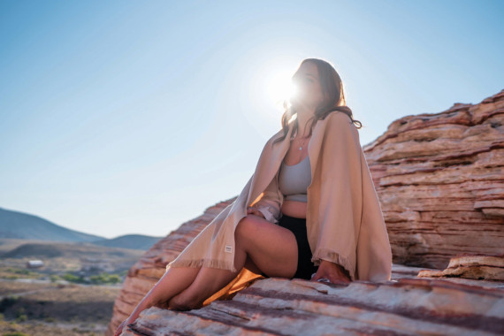 Hammam osuška Ukiyo Keiko AWARE™ 100x180cm