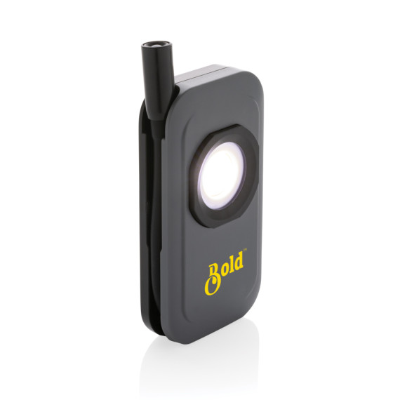 Střední USB pracovní svítilna Gear X z RCS recykl. plastu