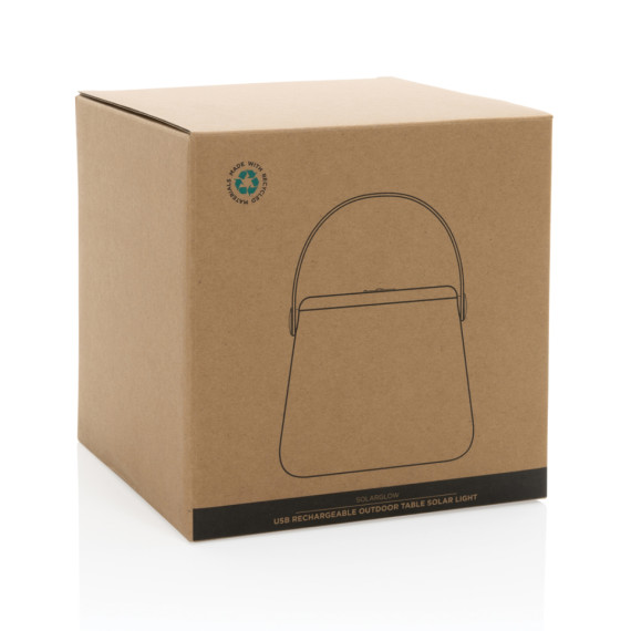 USB venkovní světlo SolarGlow z RCS recykl. plastu