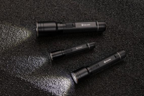 Velká USB svítilna Gear X z RCS recykl. hliníku