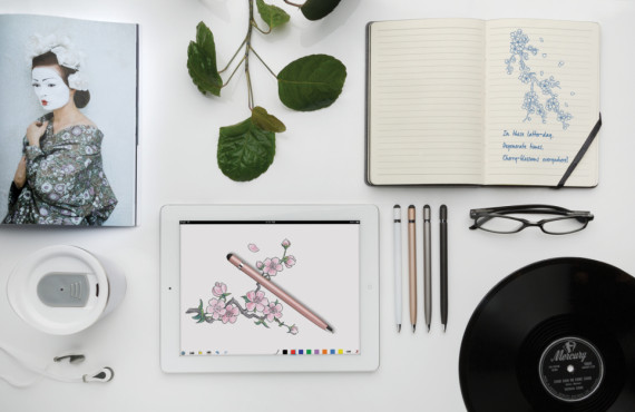 Minimalistické kovové pero