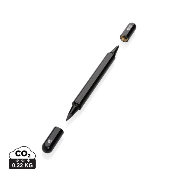Duální pero/tužka Swiss Peak Storm z RCS recykl. hliníku