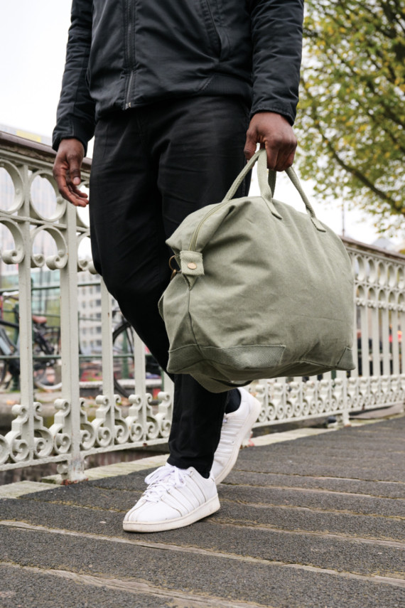 Víkendová taška Kezar z 500g recykl. canvas AWARE™