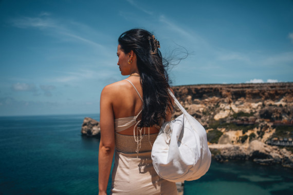 Nebarvená víkendová taška Impact z 285g rec. canvas AWARE™