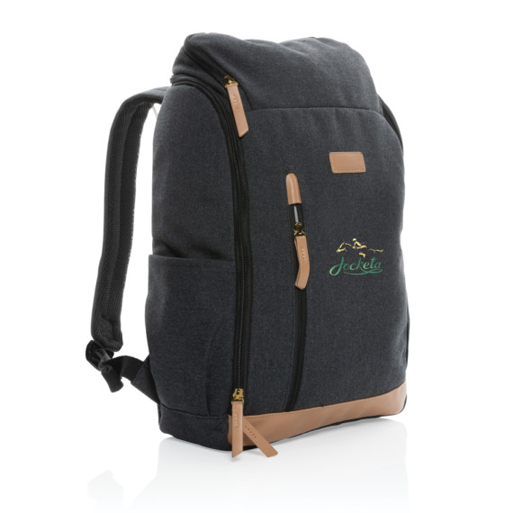 Batoh na 15" notebook Impact z 16 oz. recykl. canvas AWARE™