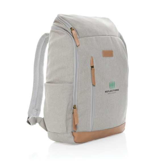 Batoh na 15" notebook Impact z 16 oz. recykl. canvas AWARE™
