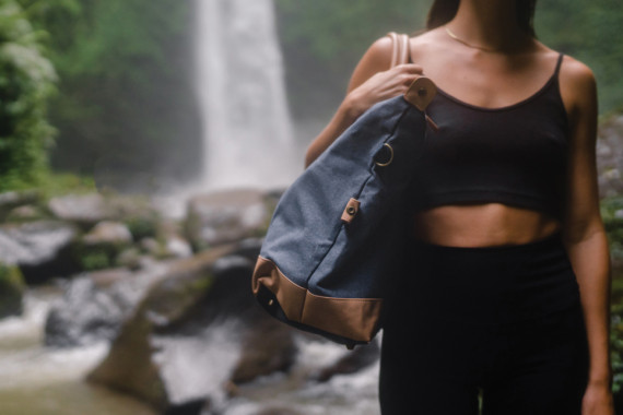 Velká víkendová taška Impact z 16 oz. recykl. canvas AWARE™