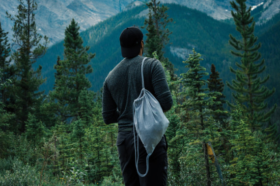 Šňůrkový batoh Impact ze 145g recyklované bavlny AWARE™