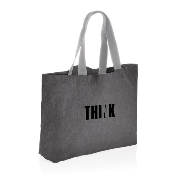 Nebarvená velká taška Impact z 240g recykl. canvas AWARE™