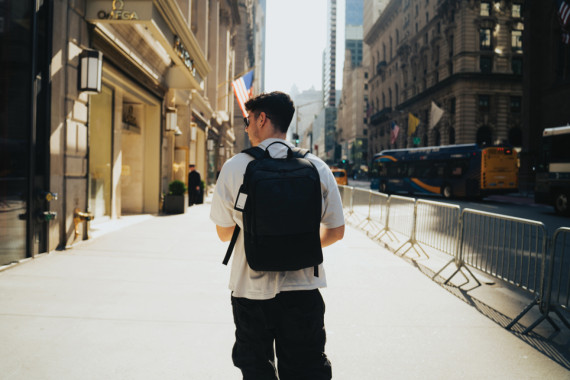 Luxusní batoh na 15.6" notebook Armond z RPET AWARE™