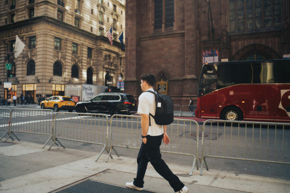 Luxusní batoh na 15.6" notebook Armond z RPET AWARE™