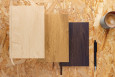 Zápisník Kavana A5 s tvrdým obalem v dekoru dřeva