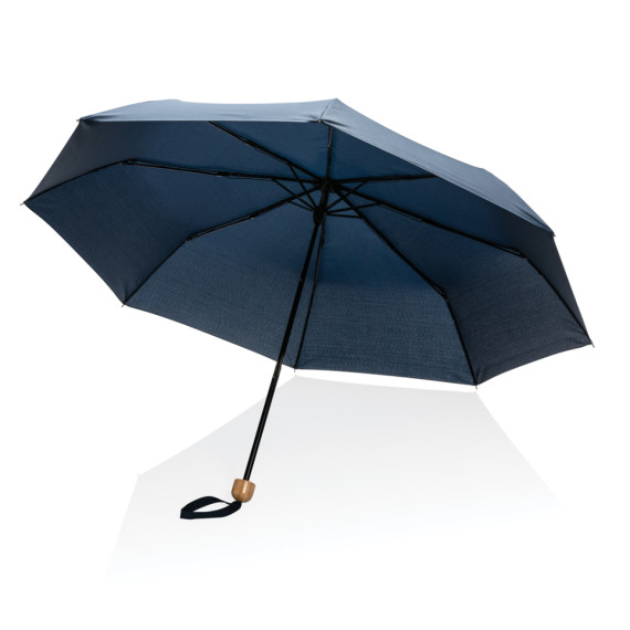 20,5" bambusový deštník Impact ze 190T pongee RPET AWARE™