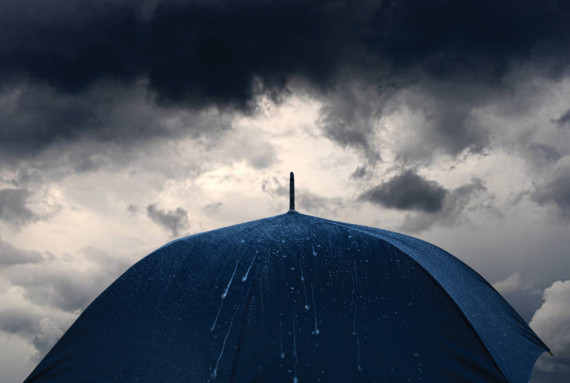 30" větruodolný deštník Impact ze 190T RPET AWARE™