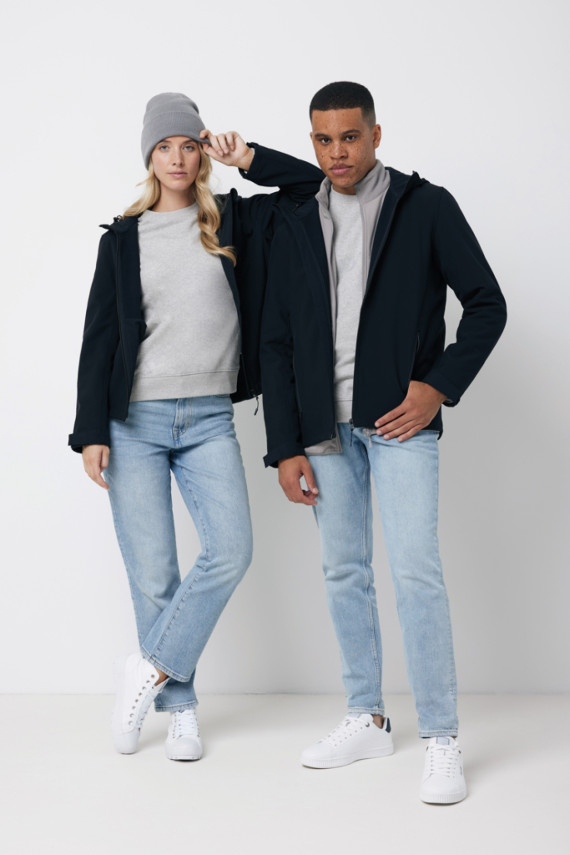 Pánská soft shell bunda IQONIQ Makalu z recykl. polyesteru