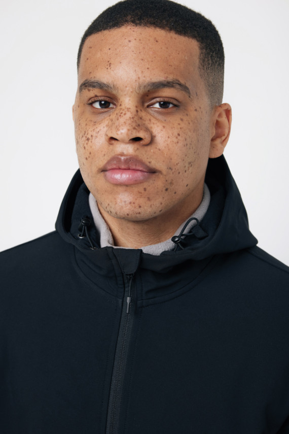 Pánská soft shell bunda IQONIQ Makalu z recykl. polyesteru