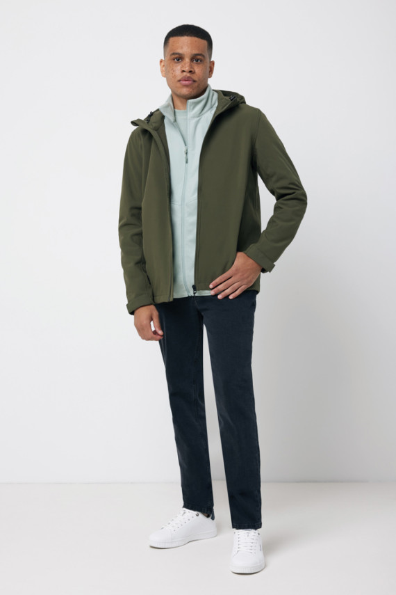 Pánská soft shell bunda IQONIQ Makalu z recykl. polyesteru