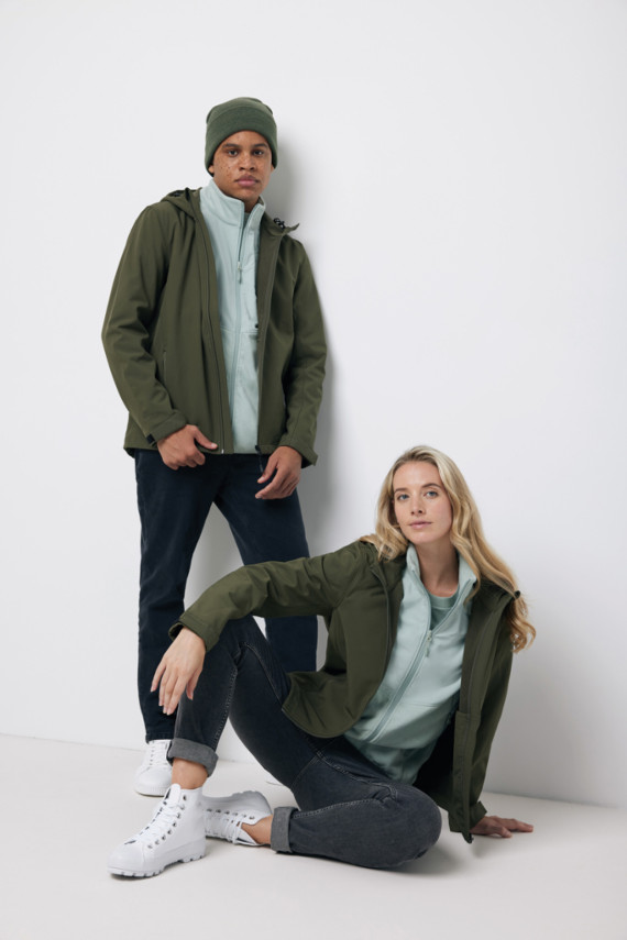 Pánská soft shell bunda IQONIQ Makalu z recykl. polyesteru