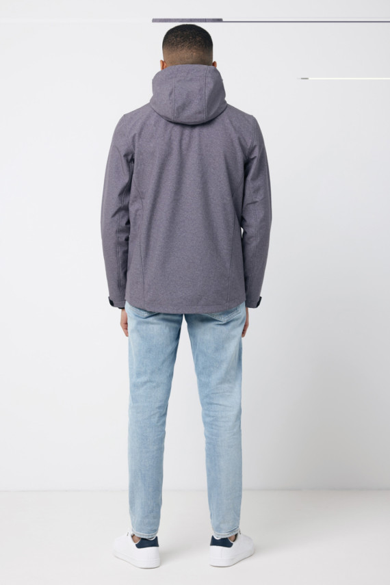 Pánská soft shell bunda IQONIQ Makalu z recykl. polyesteru