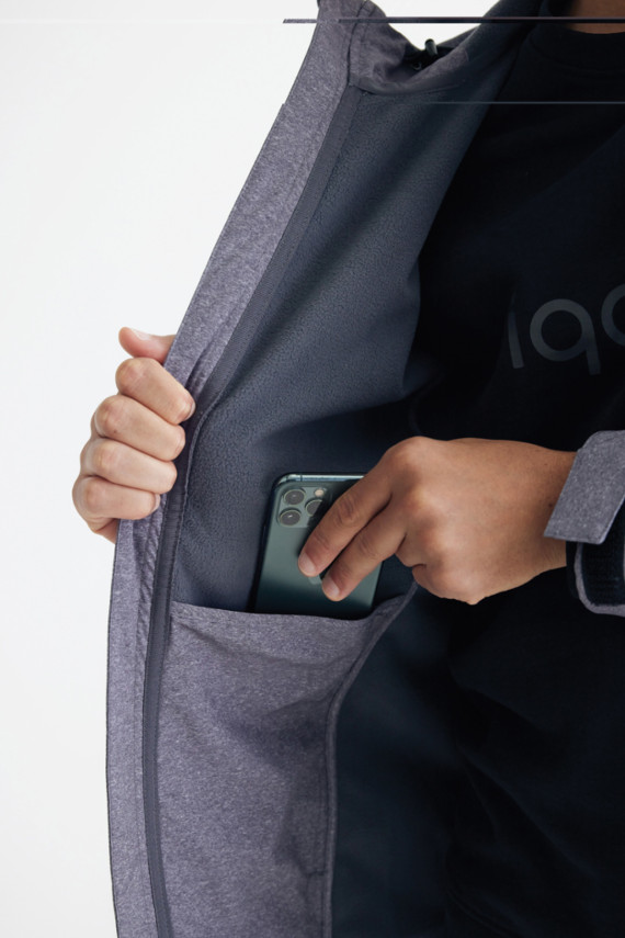 Pánská soft shell bunda IQONIQ Makalu z recykl. polyesteru