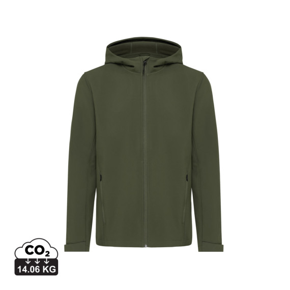Pánská soft shell bunda IQONIQ Makalu z recykl. polyesteru