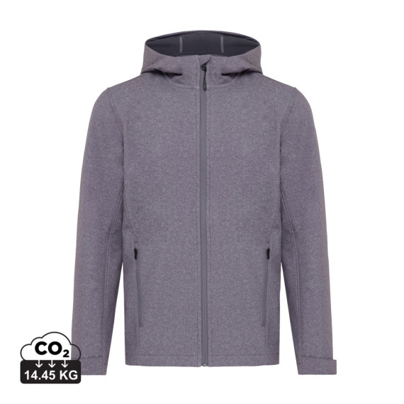 Pánská soft shell bunda IQONIQ Makalu z recykl. polyesteru