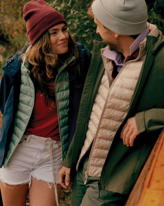 Pánská vesta IQONIQ Meru z recykl. polyesteru