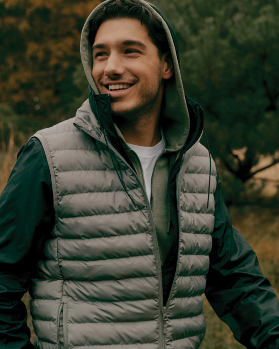 Pánská vesta IQONIQ Meru z recykl. polyesteru