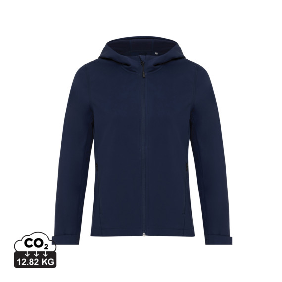 Dámská soft shell bunda IQONIQ Makalu z recykl. polyesteru