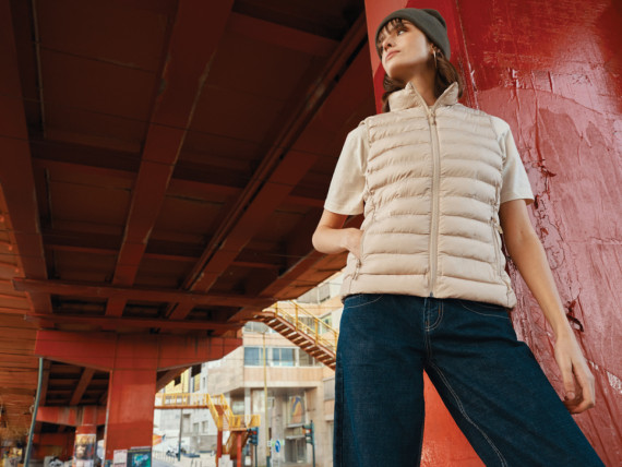 Dámská vesta IQONIQ Meru z recykl. polyesteru