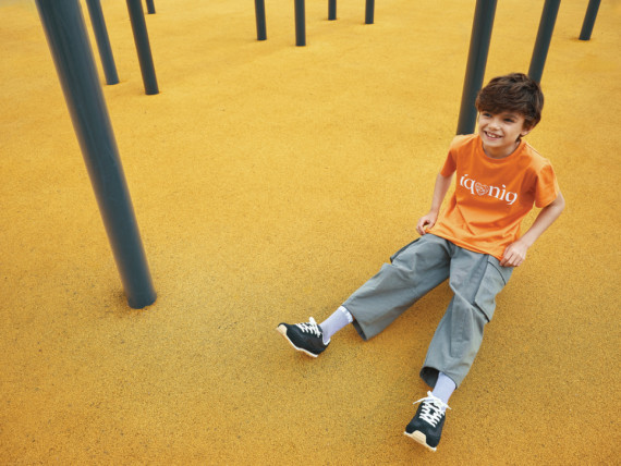 Dětské tričko IQONIQ Koli z recykl. bavlny