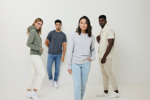 Nebarvené tričko IQONIQ Manuel z recykl. bavlny