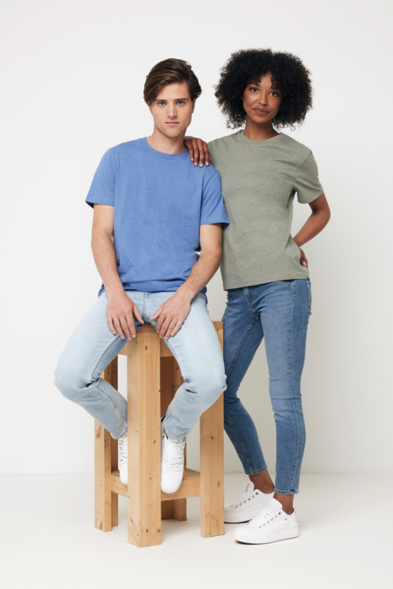 Nebarvené tričko IQONIQ Manuel z recykl. bavlny