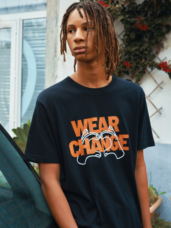 Tričko IQONIQ Kakadu relaxed fit z recykl. bavlny