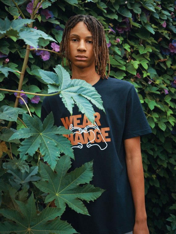 Tričko IQONIQ Kakadu relaxed fit z recykl. bavlny